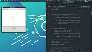 Python GUI Application || Monitor and Manage Running Processes