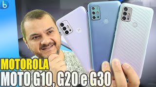 MOTO G10, G20 e G30 | Com PREÇOS MENORES e Custando QUASE A MESMA COISA, Qual Escolher?