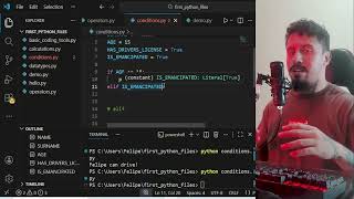 Python ELIF statements explained | Felipe Matos