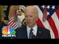 Biden Announces New Covid Vaccine Goal At First Press Conference | NBC Nightly News