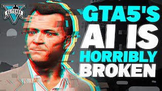 Let Me Ruin GTA 5's NPCs and AI For You - Glitches and Facts Compilation