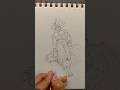 Drawing Goku Mui 🥶 and moro | part-1 ✍️ #shorts #viral