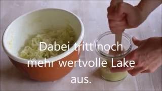 Sauerkraut einfach selber machen - so gelingt es sicher!