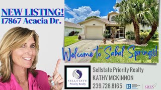 55+ Living! New Listing in Sabal Springs Golf and Racquet Club