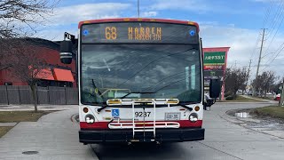 TTC Bus Ride Nova LFS 2021 Repainted 9237 68 Warden from Steeles Loop to Finch Avenue East