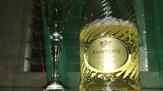 Santero moscato italy wine. 🇮🇹