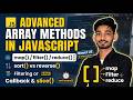 JavaScript Array Methods Tutorial 🔥 | filter, map, reduce, sort & slice Explained | Sudhir Sir