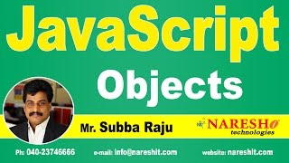 Objects in JavaScript | JavaScript Tutorial | Mr. Subba Raju