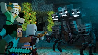 Save the Overworld - Alex and Steve life (Minecraft animation)