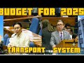 USAPING BUDGET 2025 PARA SA TRANSPORT SYSTEM ! DAVAO CITY SEPARATE BUDGET?