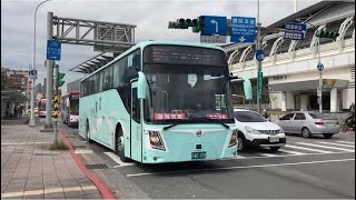 皇家客運 9026 FAC-173 新車上路 往 基隆 捷運南港展覽館站（南港路）攝