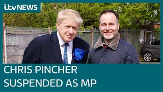 Chris Pincher suspended as Conservative MP after groping allegation | ITV News