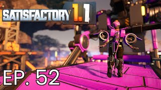 Hoverpack Time!!! Plus All New Tiers To Unlock! Satisfactory 1.1 New Player Let's Play. EP.52
