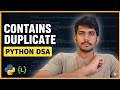 Contains Duplicate LeetCode 217 | Python
