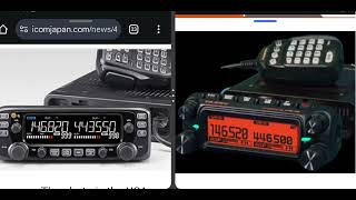 ICOM IC 2730 v YAESU FTM150 ( Airband RX)