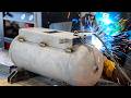 Rebuilding an Old Gas-Powered Air Compressor