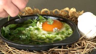 René Redzepi makes the signature dish: The hen and the egg