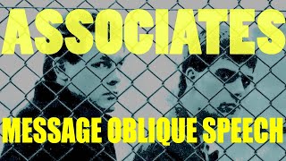 Associates 'Message Oblique Speech' (+lyrics) HQ 2016 Remaster