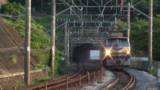 貨物列車 5071レ EF66-27 2018/07/01 早川－根府川間