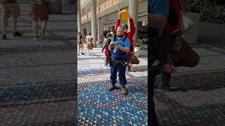 Tf2 soldier stealing hats at cons! Pt.5  #tf2 #tf2cosplay #cosplay #teamfortress2 #momocon2024