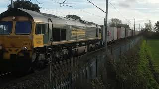 WCML diversions at Dunston and Featherstone (28/10/22)