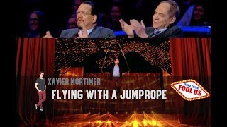 Xavier Mortimer's JUMPROPE LEVITATION | PENN \u0026 TELLER FOOL US