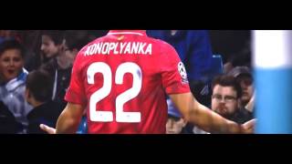 Yevhen Konoplyanka vs Manchester City Away HD 720p 21 10 2015