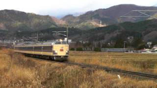 583系・あいづライナー2号　2010/12/23