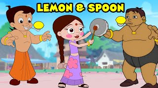 Chutki - Lemon \u0026 Spoon Game | Adventure Videos for Kids | Chhota Bheem Cartoons in Hindi