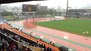 2015南九州高校総体　女子4×400mR　鹿児島高　優勝