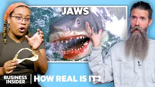 Animal Experts Rate 59 Animal Attacks In Movies And TV | How Real Is It? | Insider | Marathon