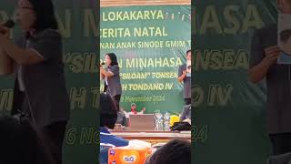 Simulasi Cerita Natal 2024, Pembacaan Alkitab Lukas 2 : 1-7