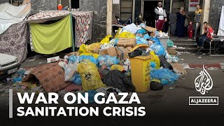 Sanitation problems: Waste is piling up across Gaza strip