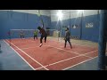 Ehsan & Hamza vs Talha & Abbas || Match 3 • Spartans Badminton Club #badminton #highlights