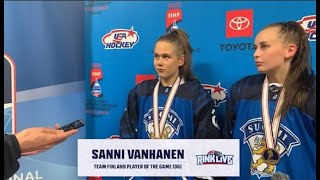 BRONZE MEDAL WINNERS: Finland post-game presser