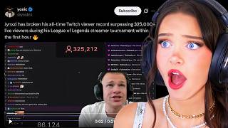 Lydia Violet Reacts To Jynxzi Hitting 300k+ Viewers!