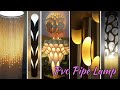 Pvc Pipe Lamps Craft Ideas | How to use pipe in wall lamp | diy crafts project