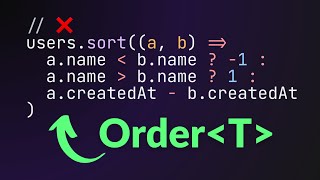 Better Way of Sorting in TypeScript: Order