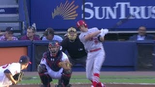 STL@ATL: Bourjos drives a solo homer to left-center