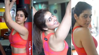 Raashi Khanna Mind Blowing H0T Workouts At GYM Session | Daily Culture