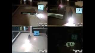 Ghost Hunting Flashlight Trick: Physical Explanation and Experiments