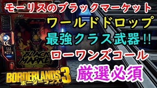 Borderlands3【ボーダーランズ3】強武器ローワンズコールを厳選しよう‼【最新モーリスのブラックマーケット位置】Maurice’s Black Market Location