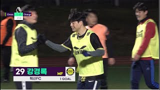 2024.11.28  나주혁신FC 연습경기 4라운드[사회,조기축구]