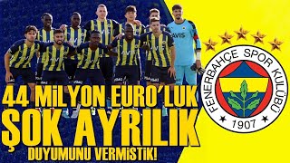 SONDAKİKA Fenerbahçe'de Sürpriz AYRILIK! Daha Önce DEMİŞTİK AMA... DİNLEMEDİNİZ! #Golvar