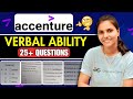 Accenture Verbal Ability Latest Questions #Verbal_Ability_questions #accenture_exam_questions #jobs