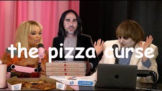the entire timeline of the frenemies pizza curse | ethan and trisha fighting while eating pizza