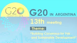 The G20's priorities at two day gathering in Argentina