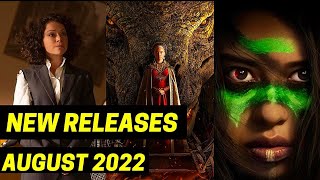 🔴 LIVE August (2022) Movie & TV Preview | New to Theaters, Netflix, Apple TV+, Disney+, Hulu & More