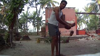 കട്ടപ്പാര കൊണ്ട് തേങ്ങ പൊതിക്കുന്ന വിധം/ Coconut Cap/husk Stripping (Kerala Style)