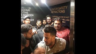 Prabhas entry AMB CINEMA watching saaho with fans..